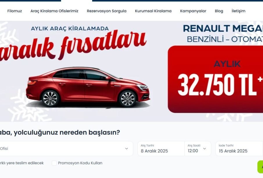 Kurumsal Araç Kiralama - qcar.com.tr